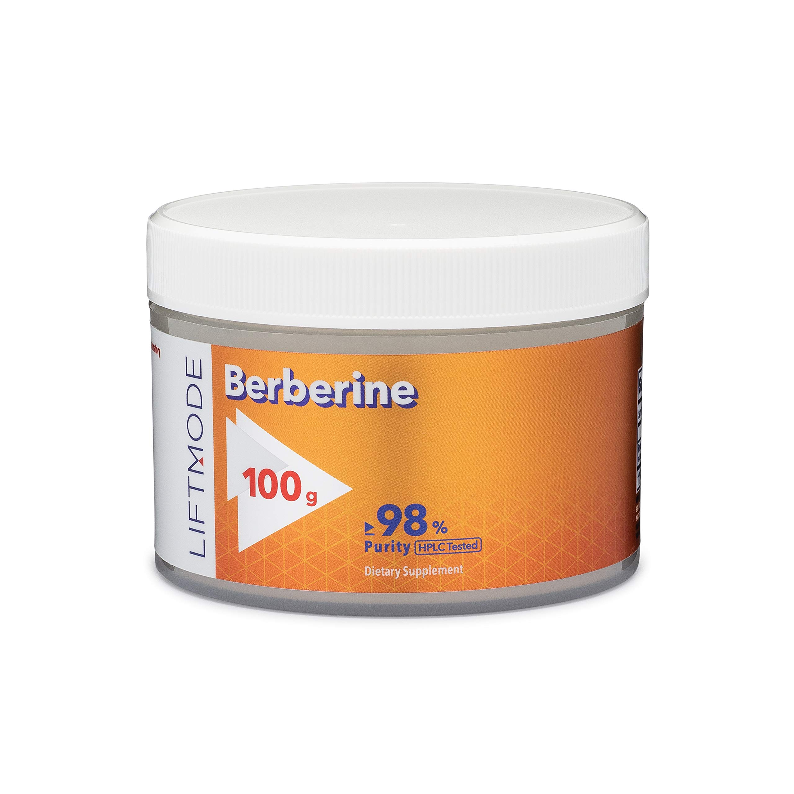 LiftMode Beberine HCL Extract Powder Supplement - Promotes Heart Health, Metabolism & Reduces Inflam
