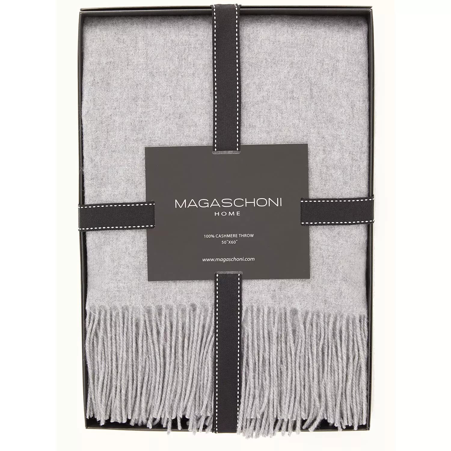 Magaschoni 100% Cashmere Throw Softness 