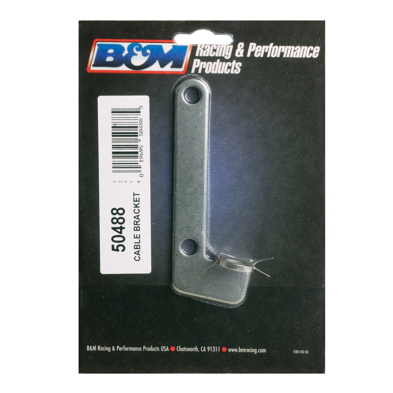 B M 50488 Cable Bracket Amazon in Car Motorbike