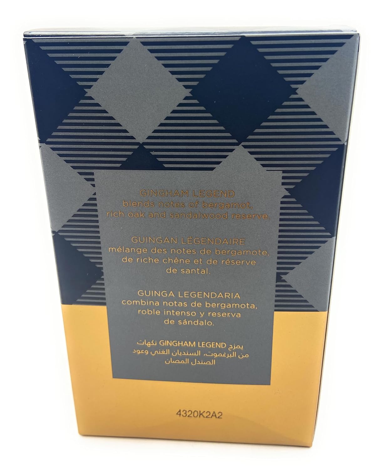 Bath and Body Works Gingham Legend Cologne For Men 3.4 Fluid Ounce Spray