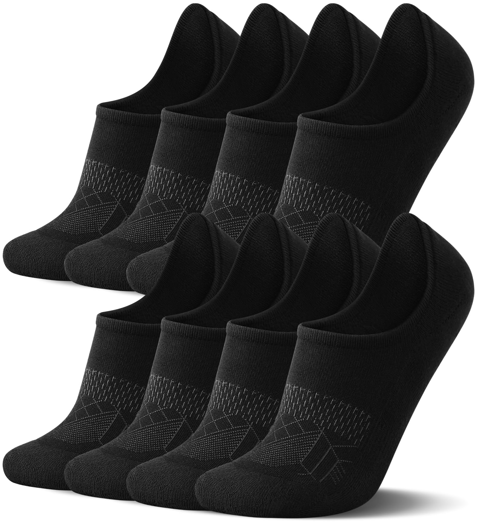 FITRELL No Show Socks Womens Cotton Cushioned
