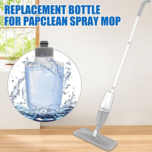 Miniatura 5 de Papclean Botella de repuesto de 14.9 fl oz para papclean 14.9 fl oz, depósito recargable de gran capacidad, sin fugas, solo para Papclean