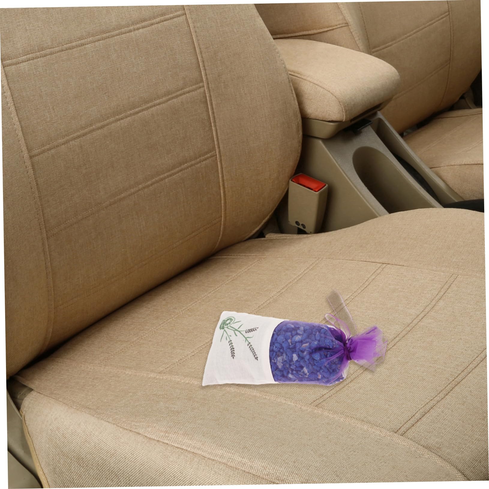 Lavendel Duftsäckchen Atmungsaktives Mesh Material 6 Stück mit Natürlichem Nano Mineral Langanhaltender Duft für Kleiderschrank und Auto
