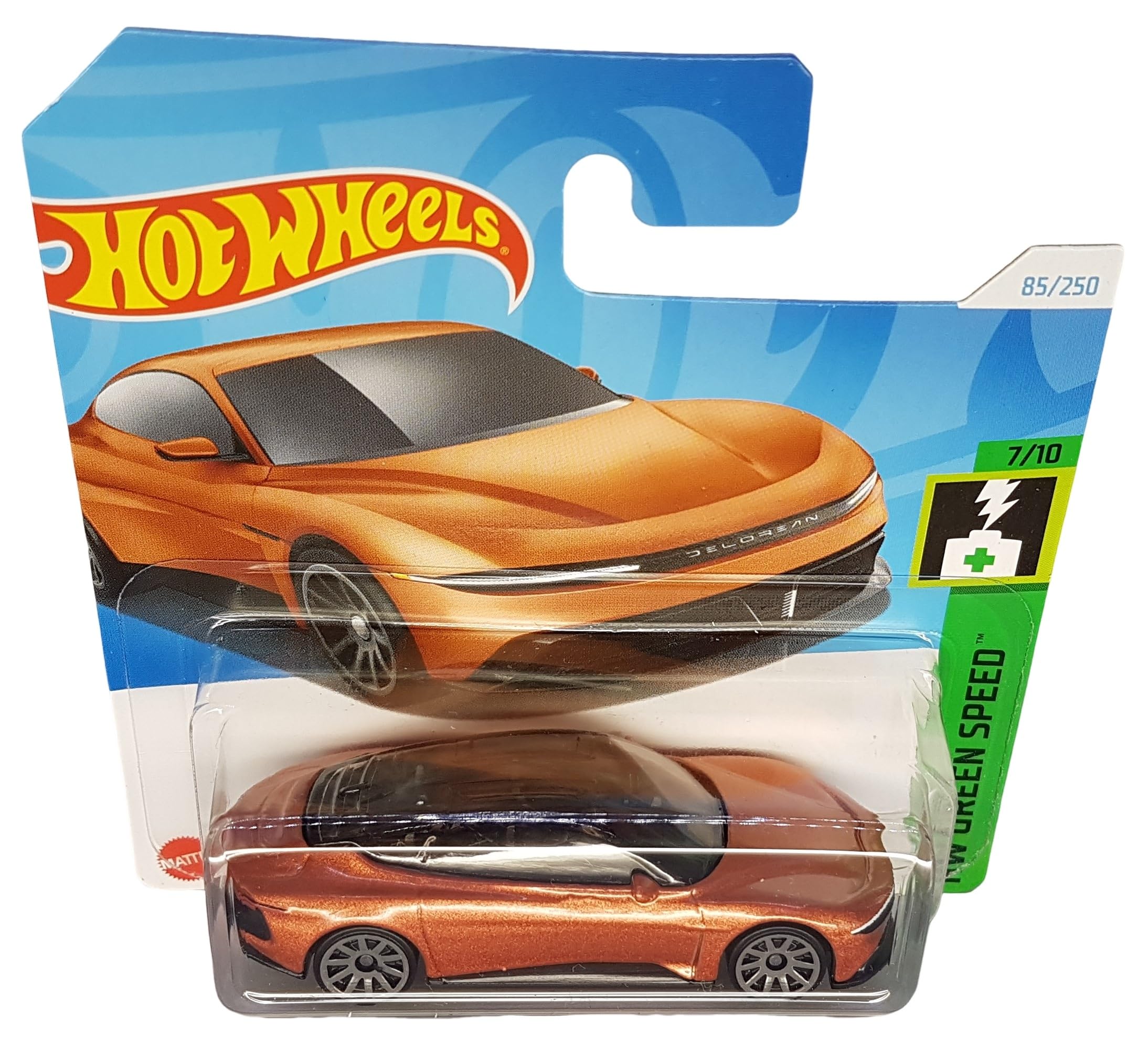 Hot Wheels - Audi RS E-Tron GT - HW Green Speed 4/10 - HTD38 - Short Card - Tactical Green Metallic - Mattel 2024-1:64 - Image 2