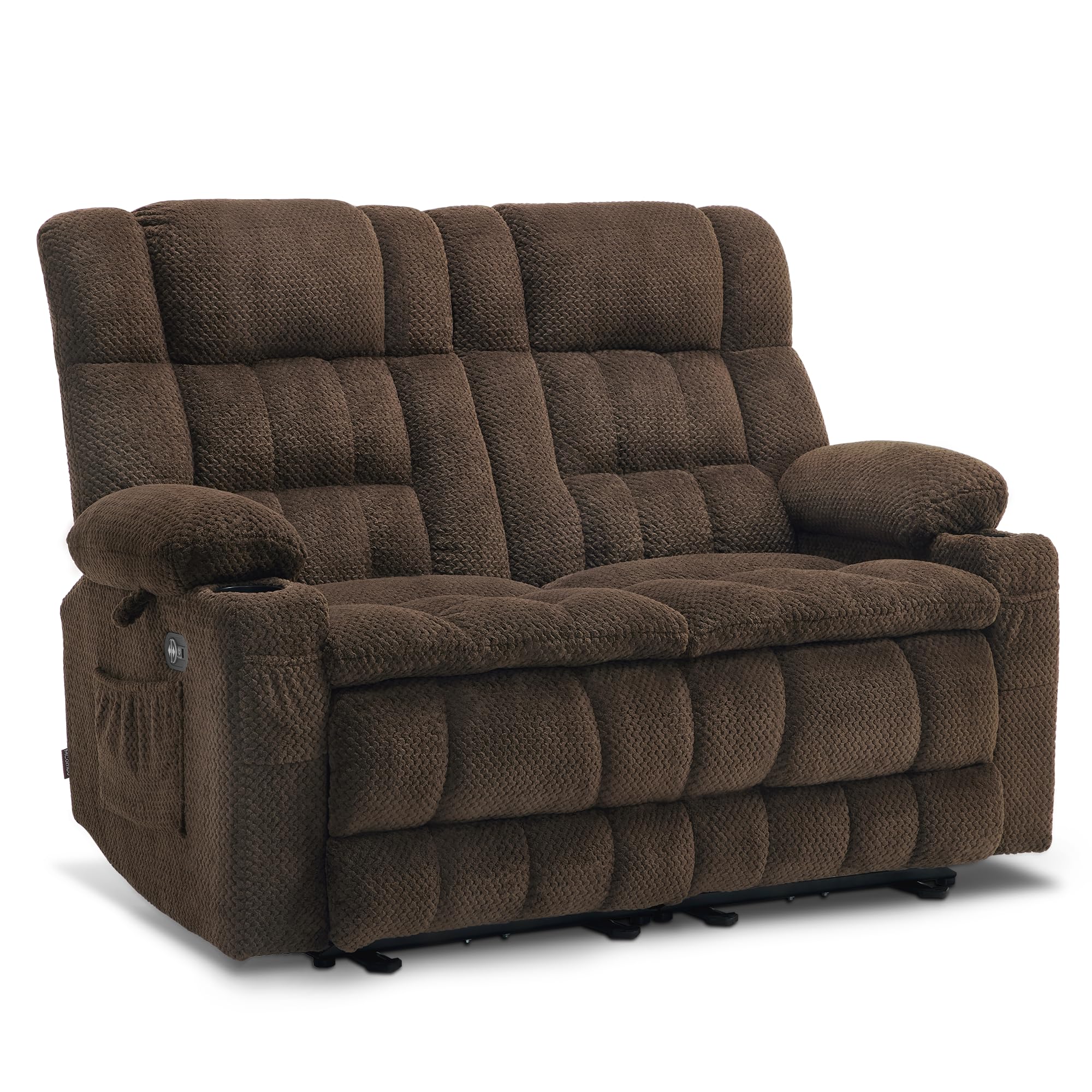 MCombo Reclining Loveseat with Heat and Massage