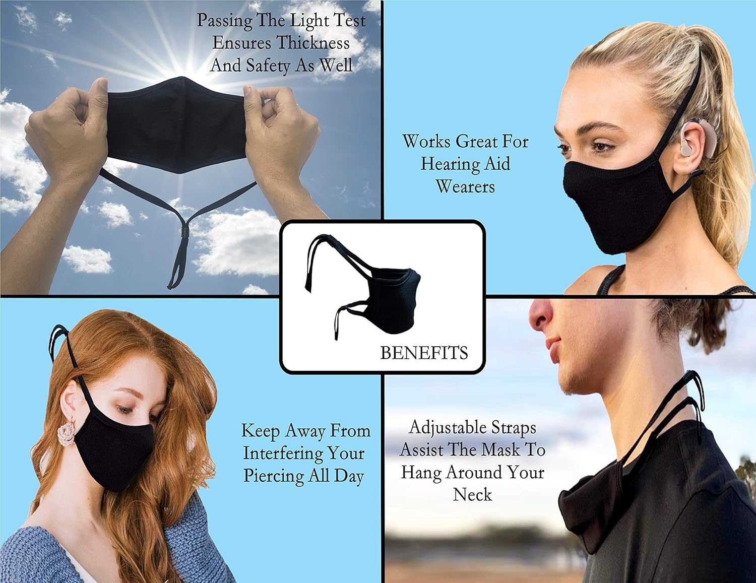 Over The Head Face Mask Overhead Mask Cloth Face Mask With Head