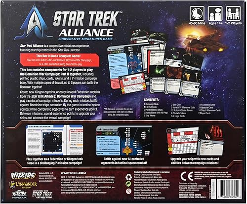 Miniatura 2 de WizKids Star Trek: Alliance - Campaña de Guerra del Dominio Parte II
