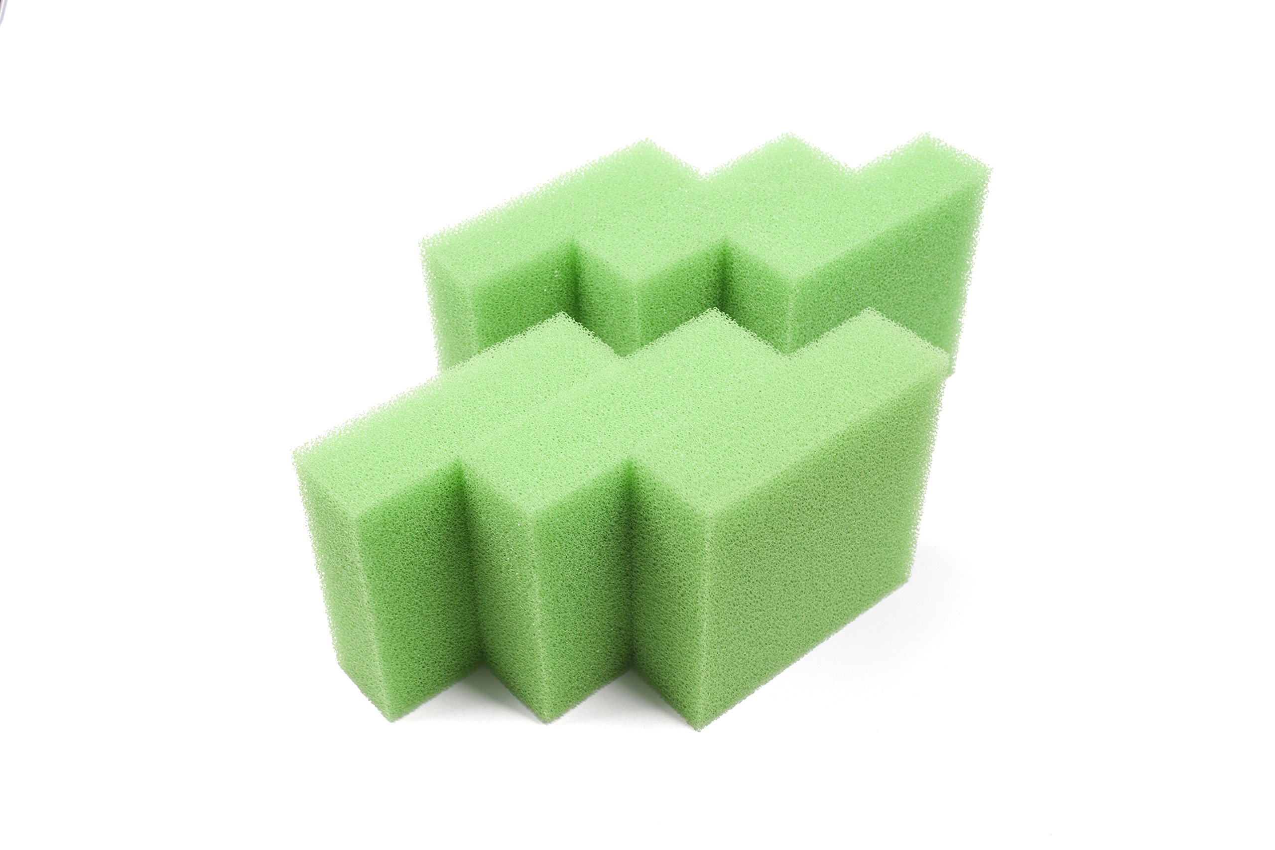 LTWHOME Compatible Medium Foam Filter Pads Fish Tank Fit for Juwel Jumbo/BioFlow 8.0(Pack of 12)