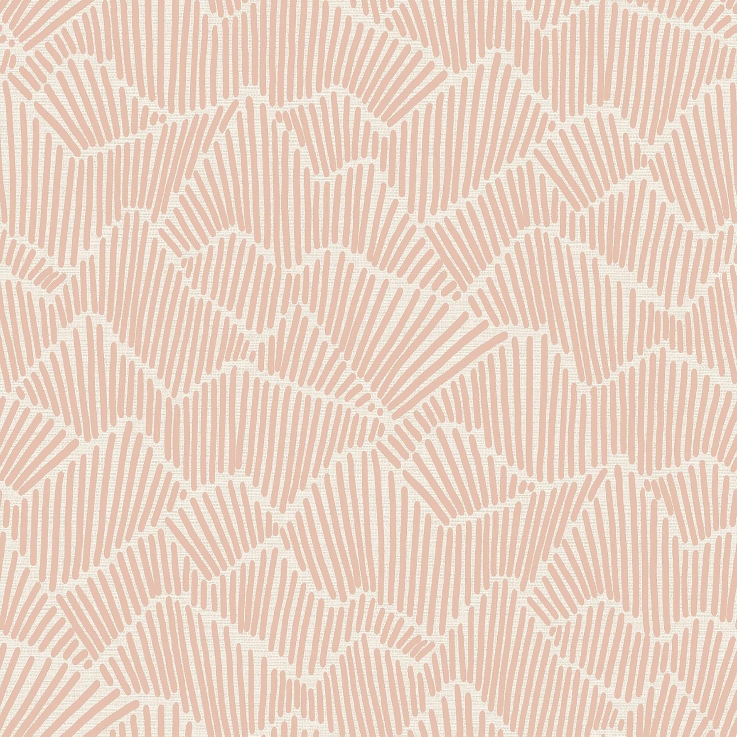 Egypt Sherrod 216-in by 20.5-in Clay Ridge & Valley Peel & Stick Wallpaper,Pink