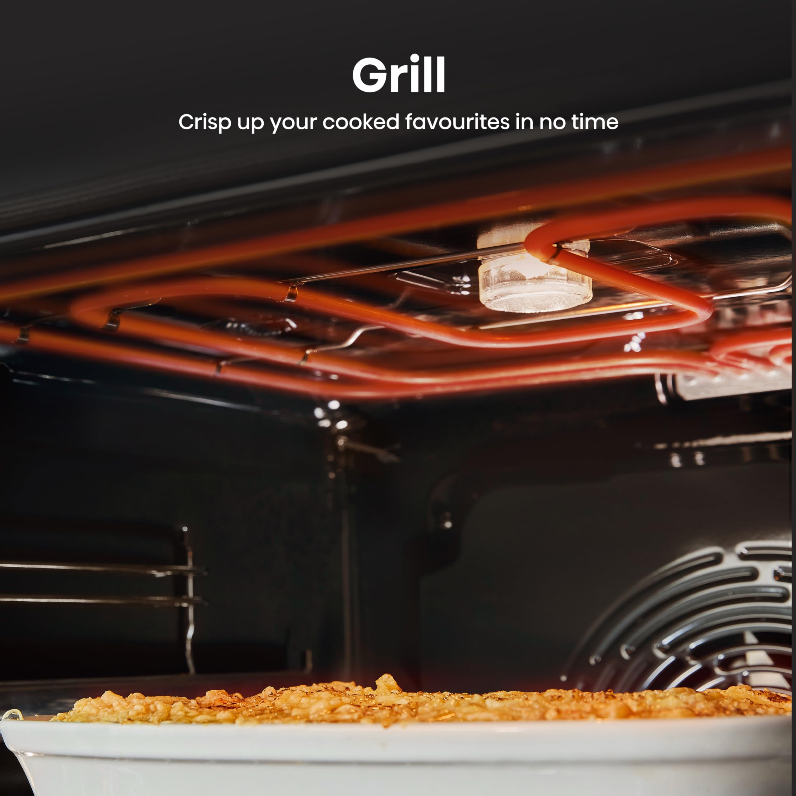 Hisense Hi6 Max 60cm Electric Cooker with Ceramic Hob HDCEC6C20W - White - A Rated — view 9