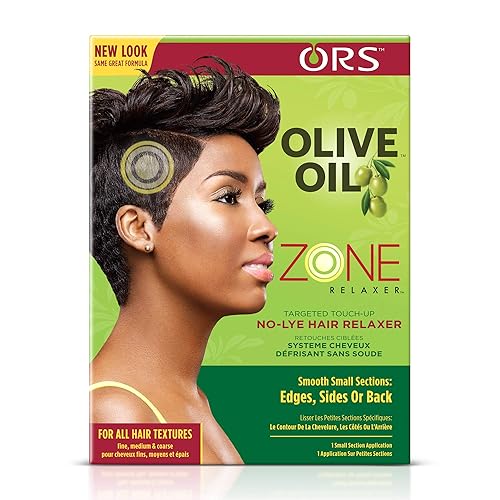 ORS Olive Oil Zone Relaxer - Relajador de pelo dirigido para retoques sin lejía (paquete de 2)