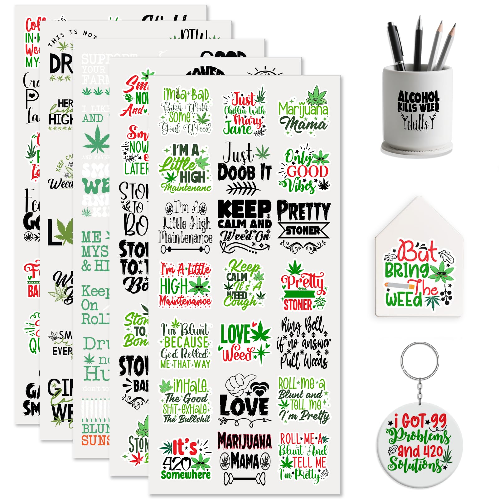 Décalcomanies UV DTF Haute Résistance pour Écouteurs Bluetooth et Tasses