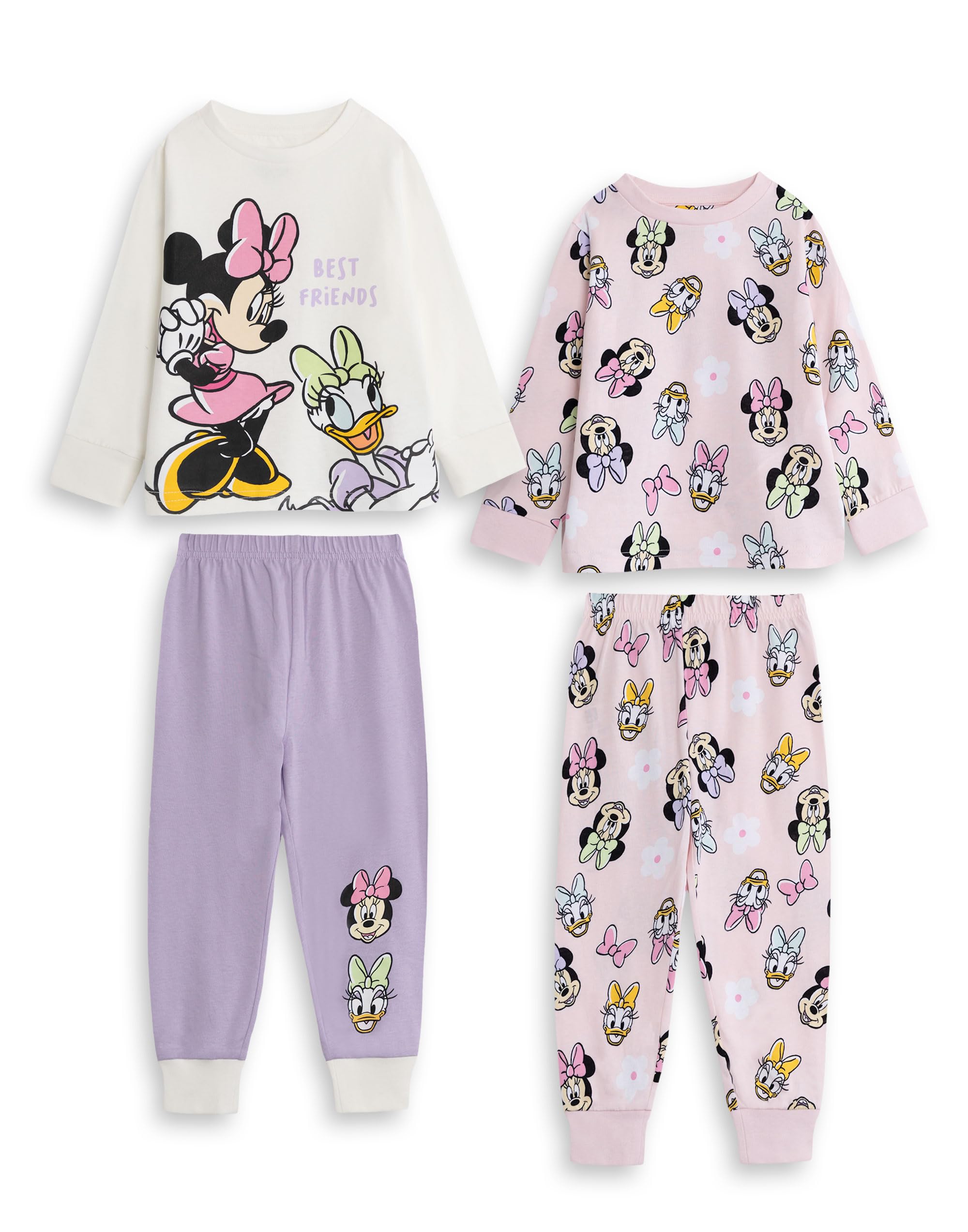 Disney Girls Pyjama Set - Long Sleeve Long Leg - 2-3 Years
