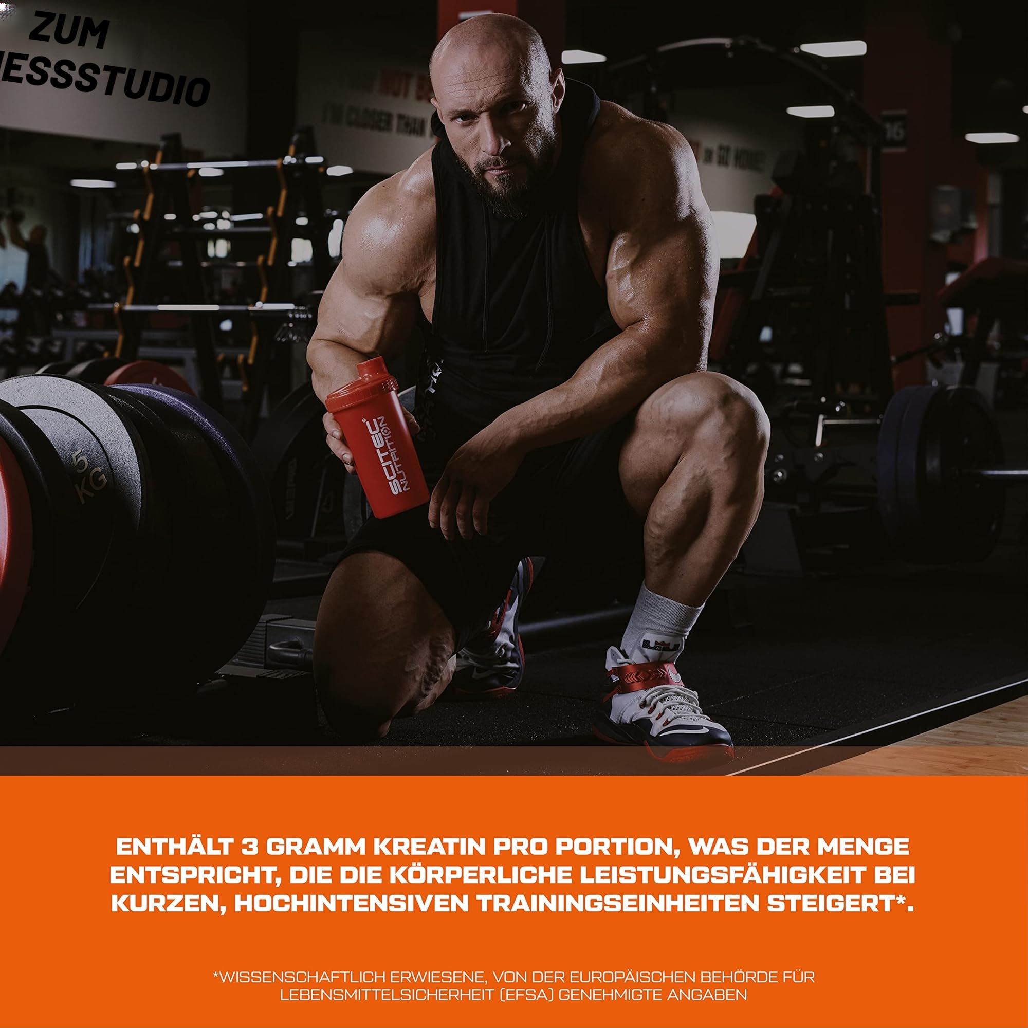 Scitec Nutrition Jumbo Hardcore - Protein- & Kohlenhydratmatrix | Hoher Proteingehalt - Enthält Superfoods - Creatin & Aminosäuren - Gluten- und laktosefrei - 5355 g, Banane-Joghurt