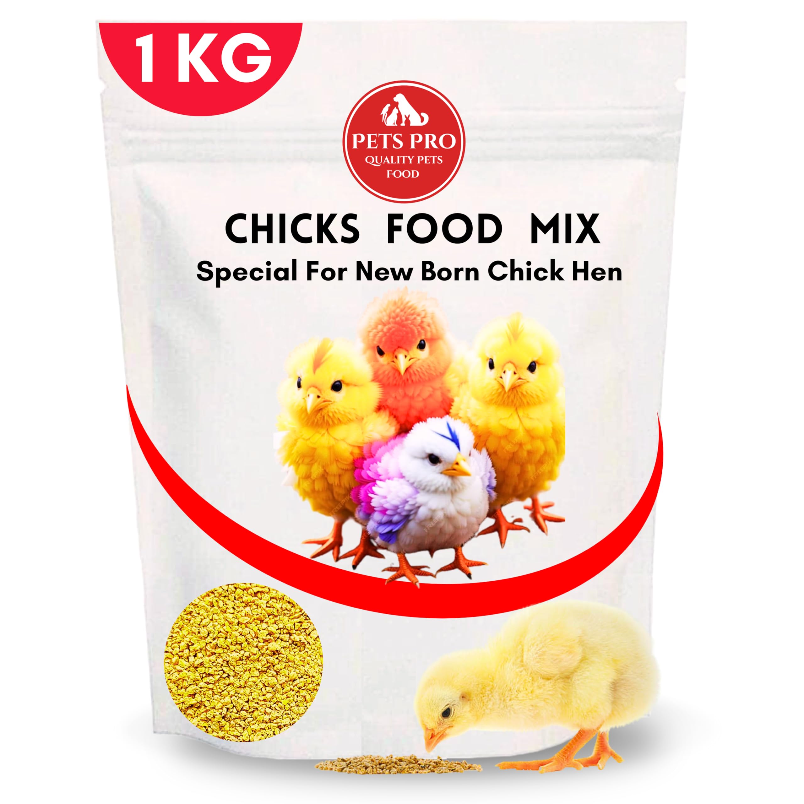 Pets Pro Food for Chicks 1000g | Hen Food | PremiumQuality Feed for Chicks and Hen | Specially formulated to Meet The Nutritional of Growing Chicks.& Hens 1KG (B0D8WN7KTV) Amazon Price History, Amazon Price Tracker