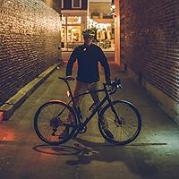 Vista 5 de LEZYNE Strip Drive Pro Bicycle USB Rechargeable IPX7 Waterproof 270-Degree Visibility LED Rear Light w/Multiple Solid & Flash Modes Silicone