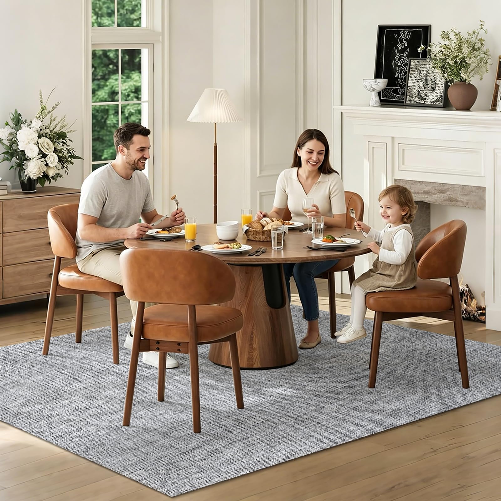 Photo 1 of NHYTEKR Vinyl Floor Mat 6'x9' Grey