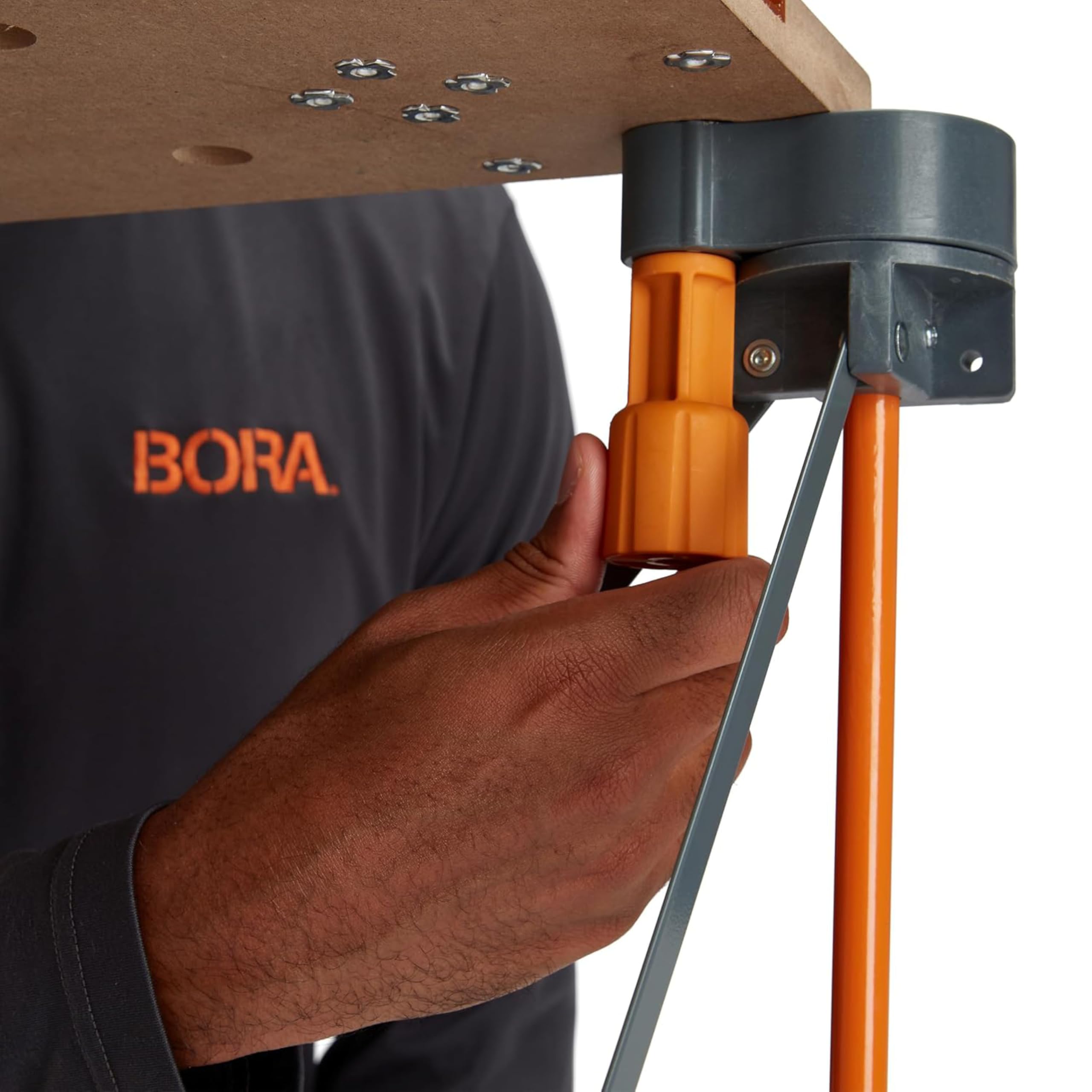 BORA Centipede Table avec Trous en T 20 mm