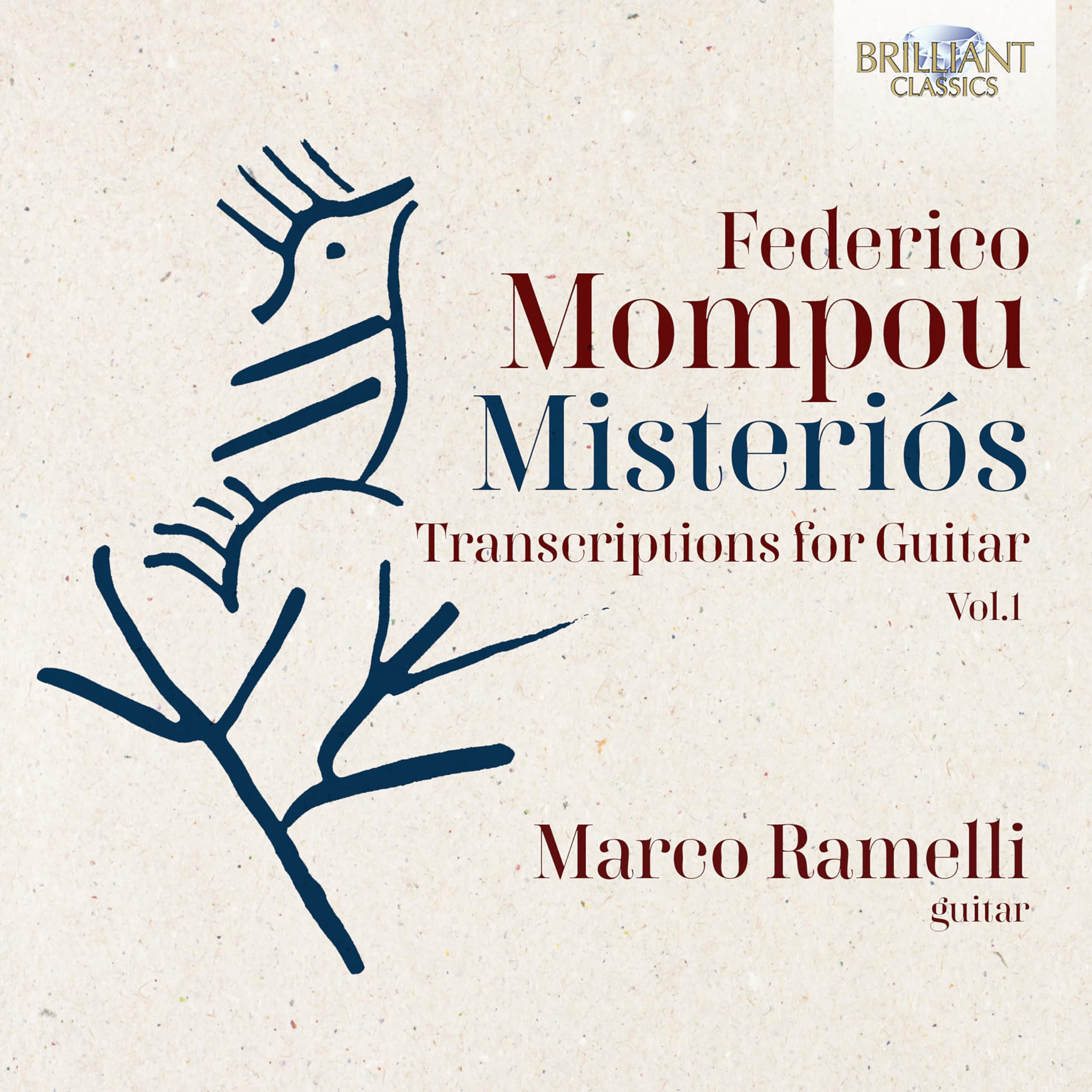 96709 Federico Mompou Mompou: Misterios, Transcriptions For Guitar, Vol. 1 CD