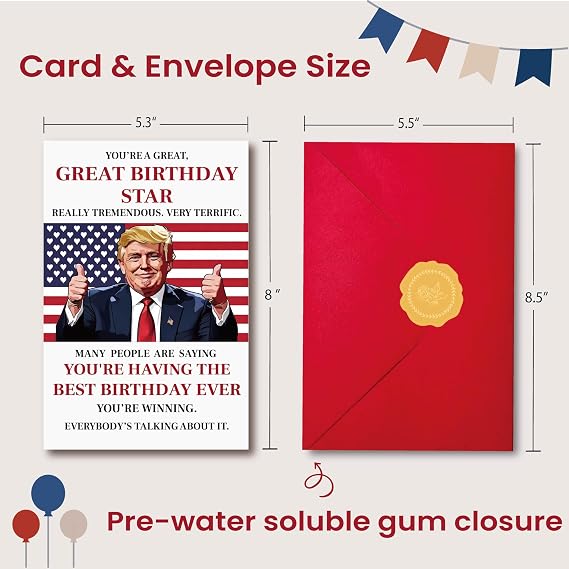 Funny Birthday Day Card, Happy Birthday Cards Humor Gift from Son Daughter or Kids Hilarious & Heartfelt Greeting Card Premium Quality Unique Gift for Men, Grandfather, Husband & Father