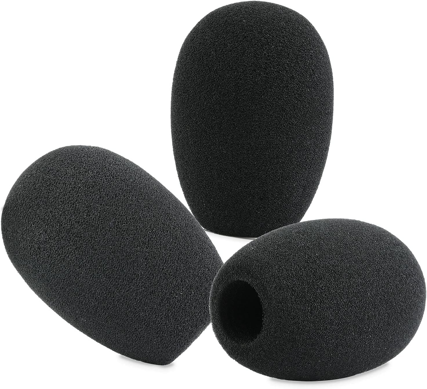 for Windscreen for Lewitt LCT 140 Microphone Pop Filter 3-Pack LCT-140-AIR Mic Wind Muff Foam Cover