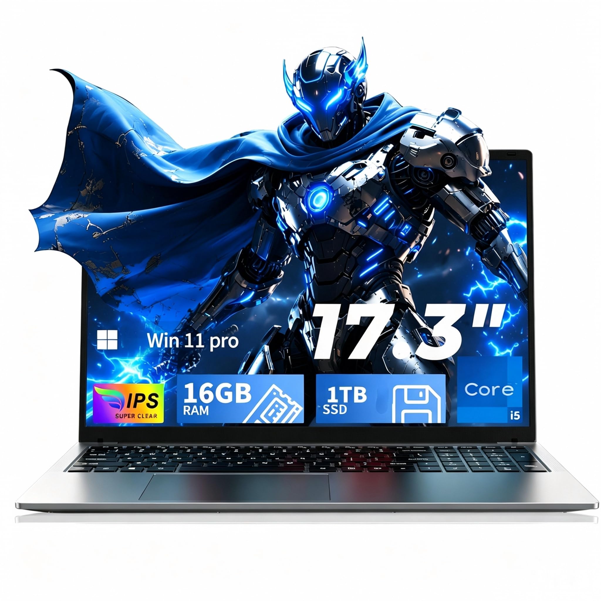 Ordinateur Portable 17,3 Pouces,i5‑7Y57,16 Go RAM,1 to SSD
