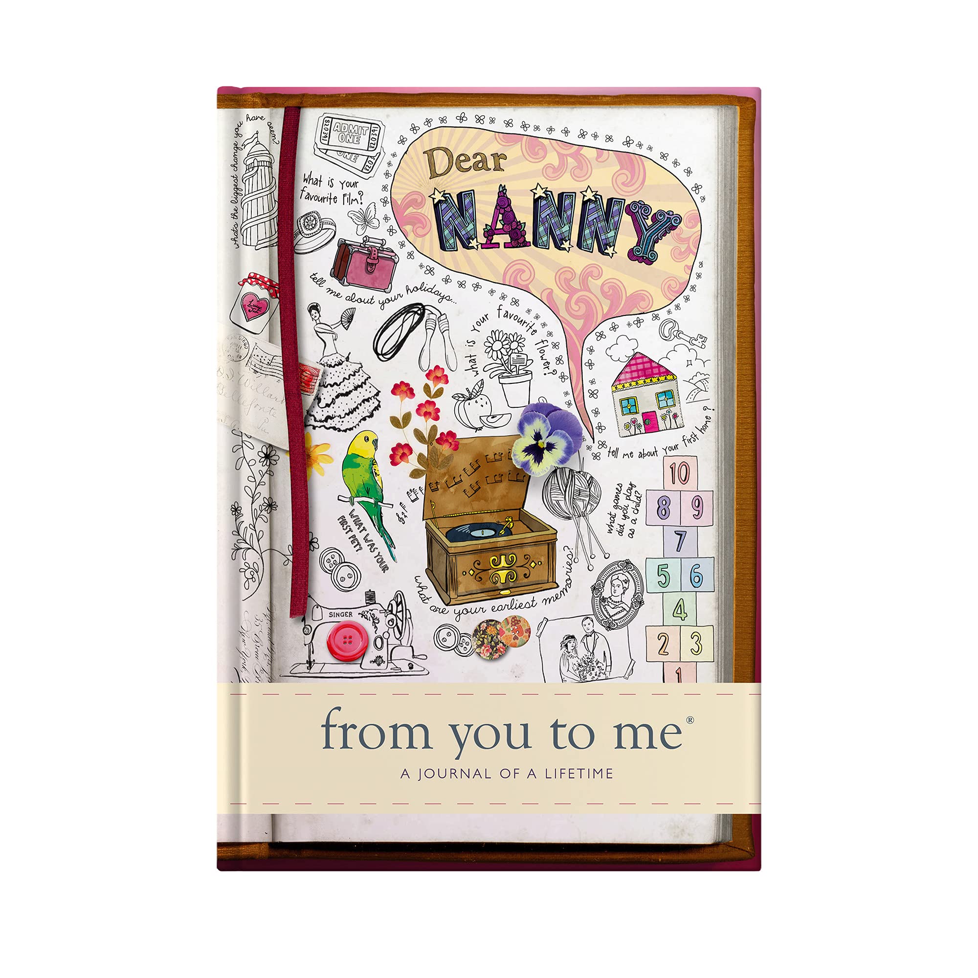 Dear Nanny by  FROM YOU TO ME - 9781907860607