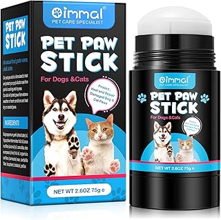 Paw Balm Stick for Dogs & Cats | Dog Paw Balm | Dog Nose Balm | Paw Butter Balm for Dogs | Dog Paw Balm Lick Provides Dog Paw Protection from Heat, Hot Pavement, and Snow Paw Wax for Dogs