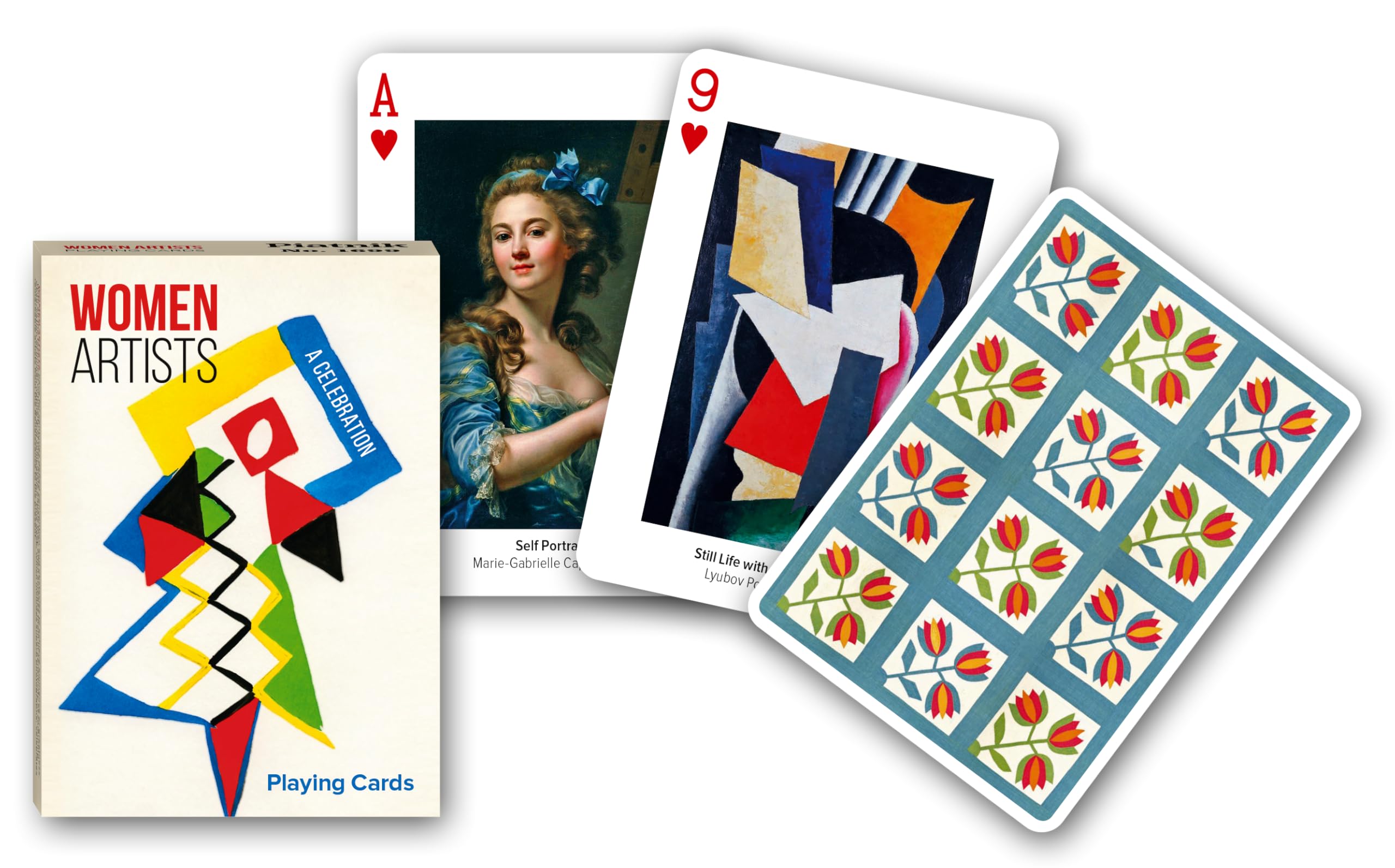 Piatnik 1699 Card Game 52 Cards Women Artists