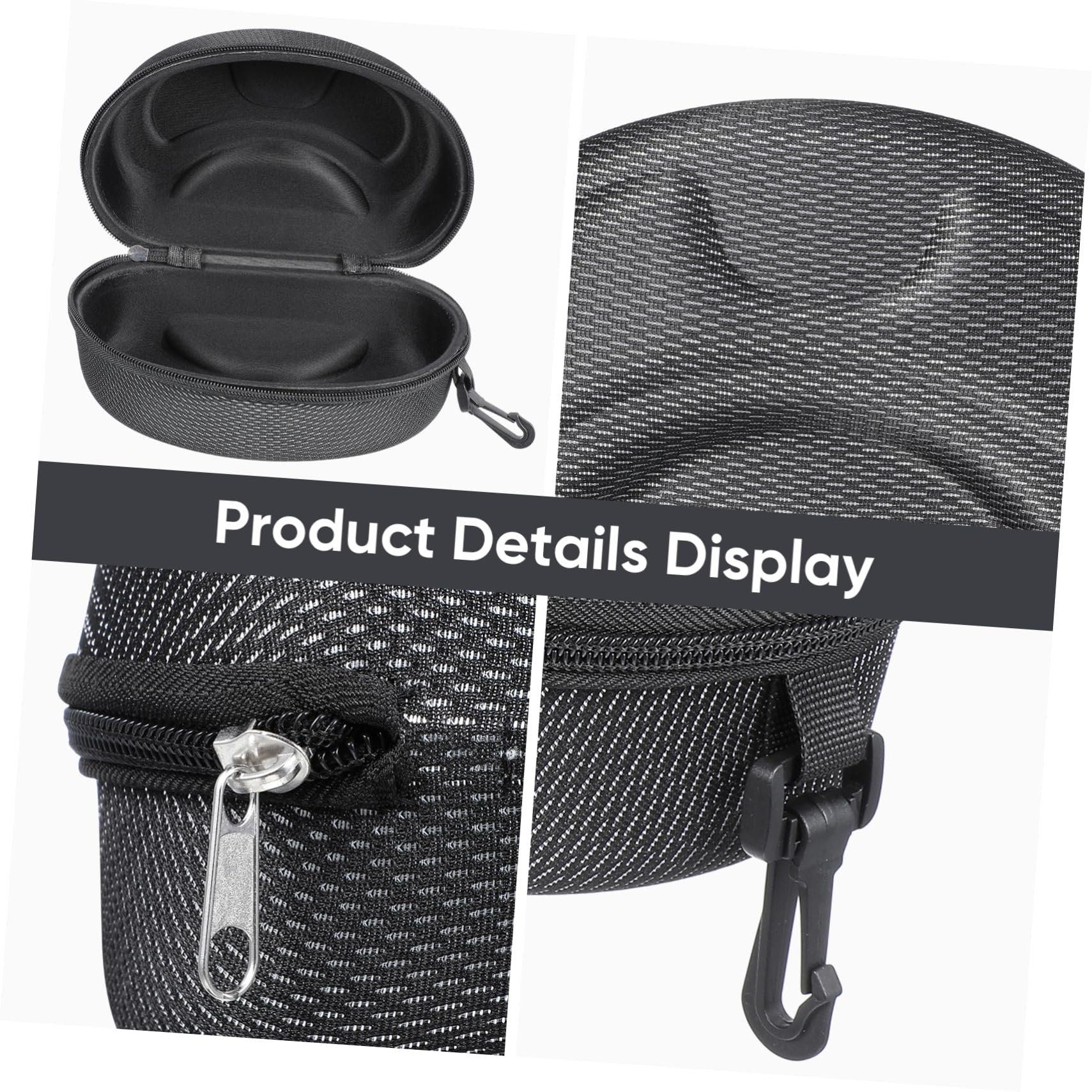 Healeved Estuche Rígido Para Gafas De Esquí Y Motocicleta Caja De Gafas Con Protección Shockproof Y Diseño Práctico Para Ciclistas Y Esquiadores