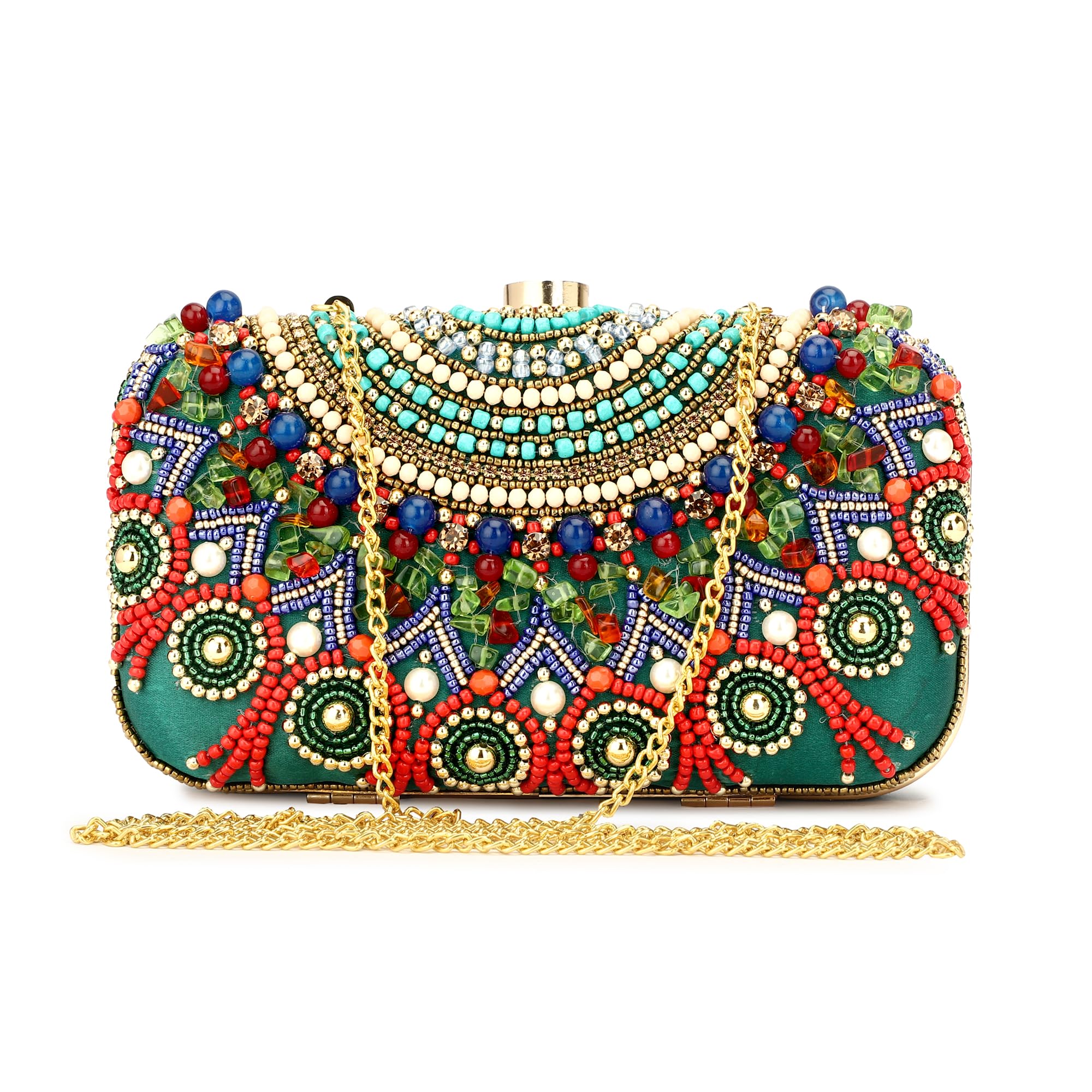 fashion overseas women designer handmade beaded clutch purse-picture-18