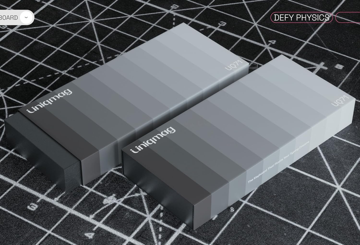 TMR Keyboard, Springless Maglev Switch, Alloy Weighted Base (UQ71G) | 8K Polling Rate, 0.08ms Latency, 0.005mm Precision, 0.001-3.5mm Actuation Travel, RGB Lighting, Gasket-Mount, PC+Mac Ready 9 81mIXM0wtGL. AC SL1500