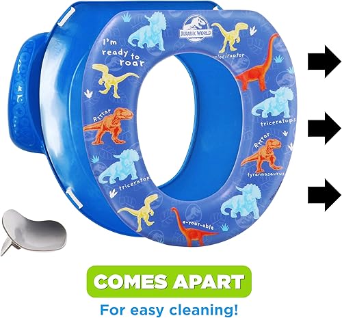 Vista 5 de NBC Universal Jurassic World - Asiento suave para orinal