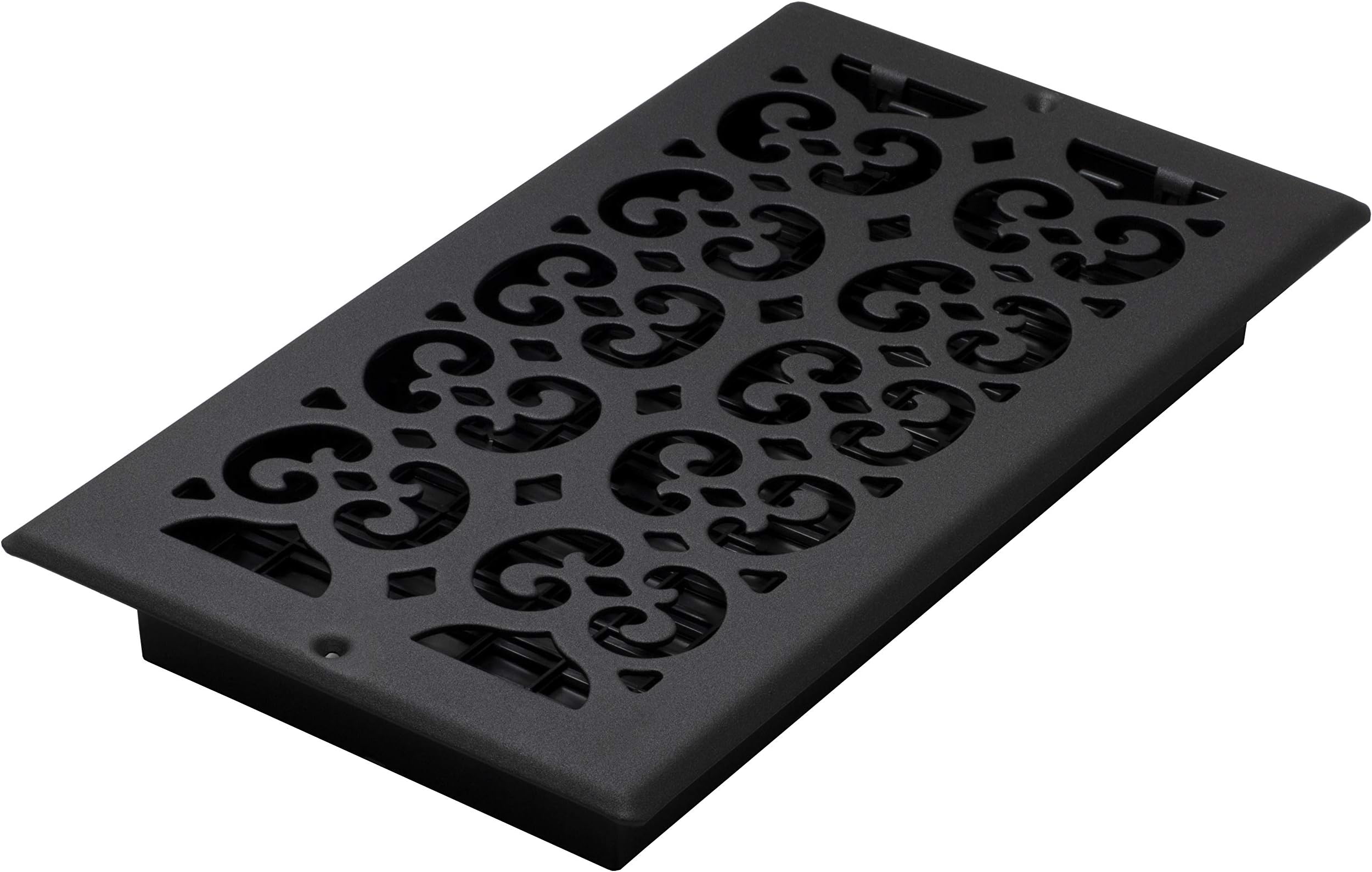 Decor Grates SP610WRB Wall/Ceiling Scroll Plated Register, 6x10 Inches