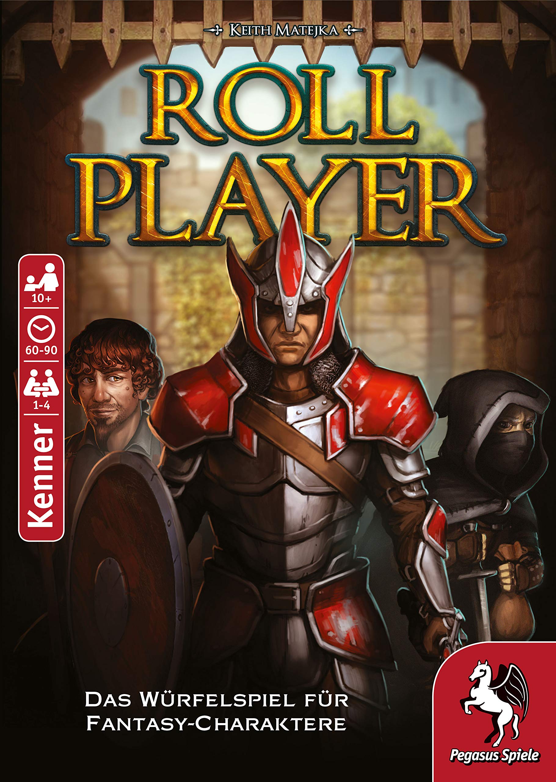 Pegasus Spiele 51305G - Roll Player (deutsche Ausgabe), Bunt