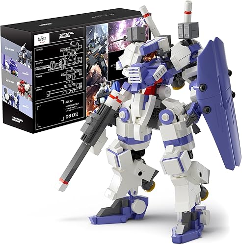 Nifeliz Brinoac - Modelo de construcción de juguete, juego coleccionable de exhibición de Mecha para regalo para adultos (651 piezas)