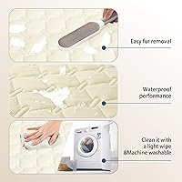 Vista 80 de gogobunny Funda de cama 100% impermeable de doble cara para perro, manta para mascotas, sofá, muebles, protector para cachorros, perros grandes