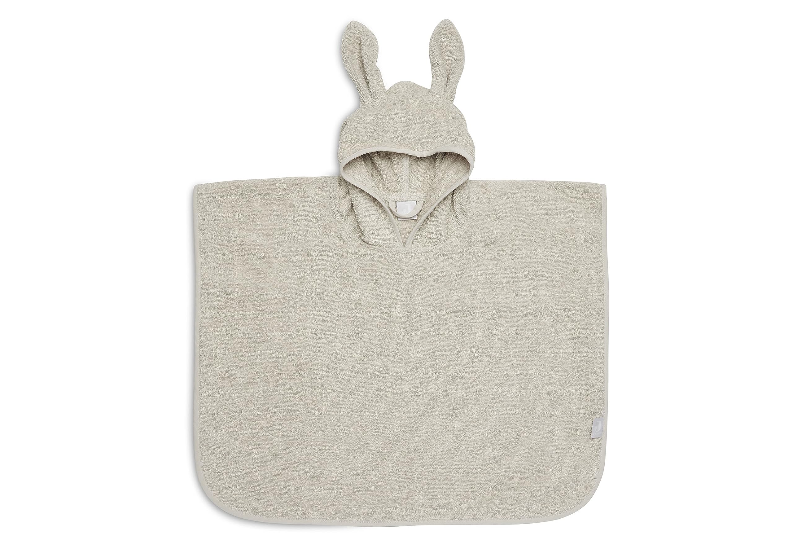Jollein Badeponcho 65x62 cm Nougat Kapuzenbadetuch Handtuch beige | 533-550-00093