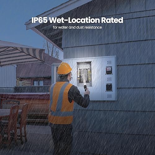 Miniatura 6 de Linterna Feit Electric Flex Power, 2500 lúmenes, recargable y compatible con batería AA, aluminio de grado aeronáutico, carga rápida USB-C, bisel de