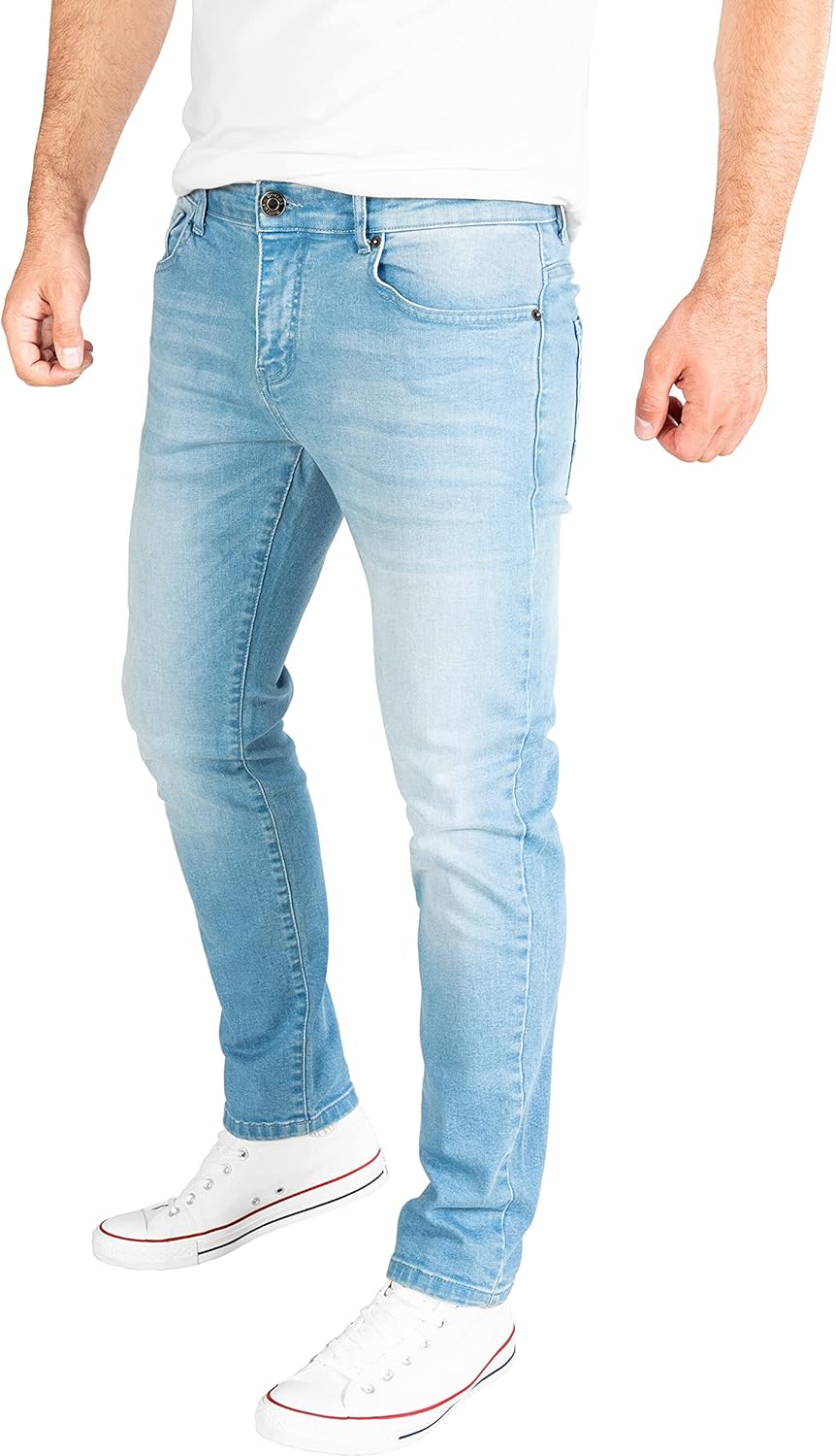 Yazubi Mens Jeans Akon 29W / 30L Blau (Blue Shadow 174020)