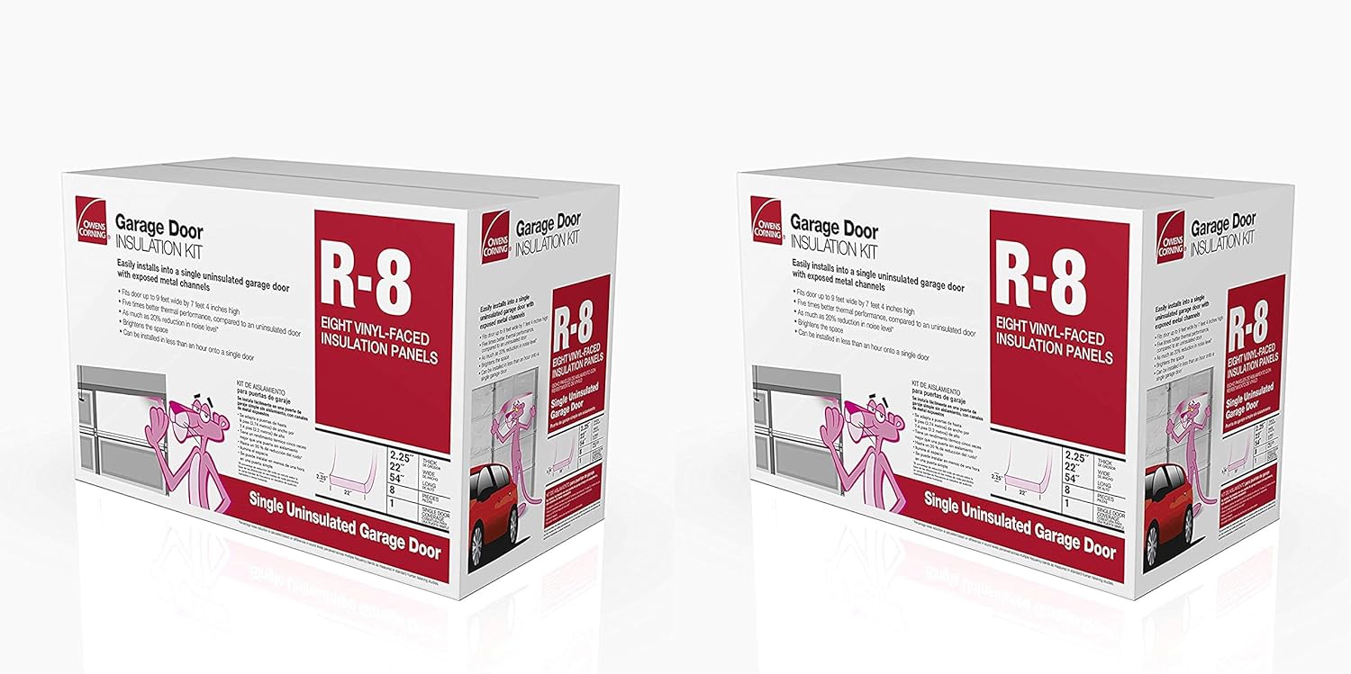 Owens Corning Garage 22 in. W x 54 in. L R8 Faced