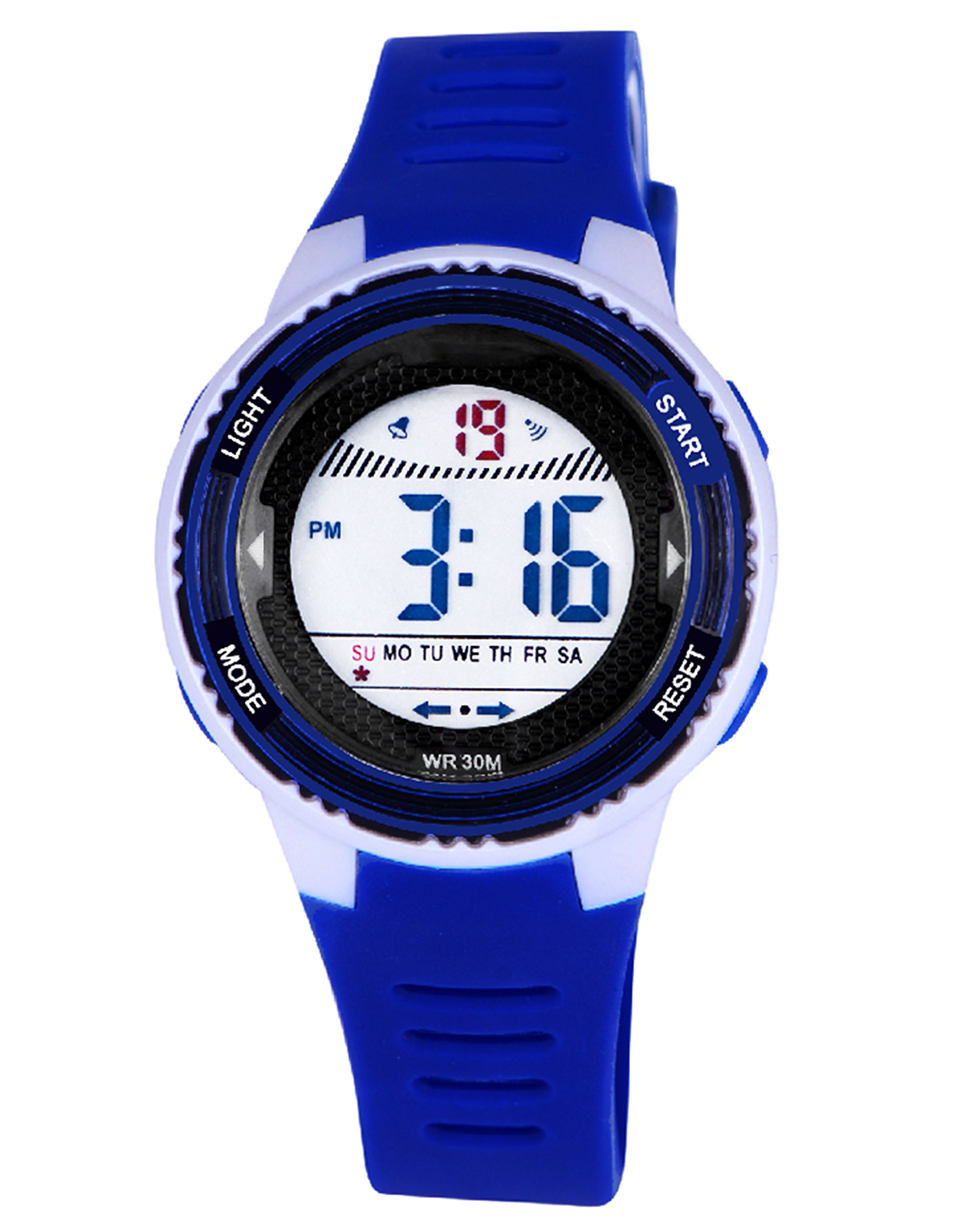 DIRAY Digital Dual Display Super Velocity Dial Alarm Function Sports Watch for Boys and Girls-DMR-EF63121-2 (B07CKGZY63) Amazon Price History, Amazon Price Tracker