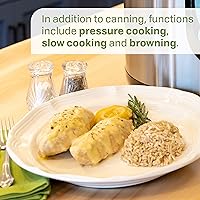 Vista 11 de Nesco NPC-9 Olla a Presión Eléctrica Inteligente y Enlatadora, Acero Inoxidable, 9.5 Qt