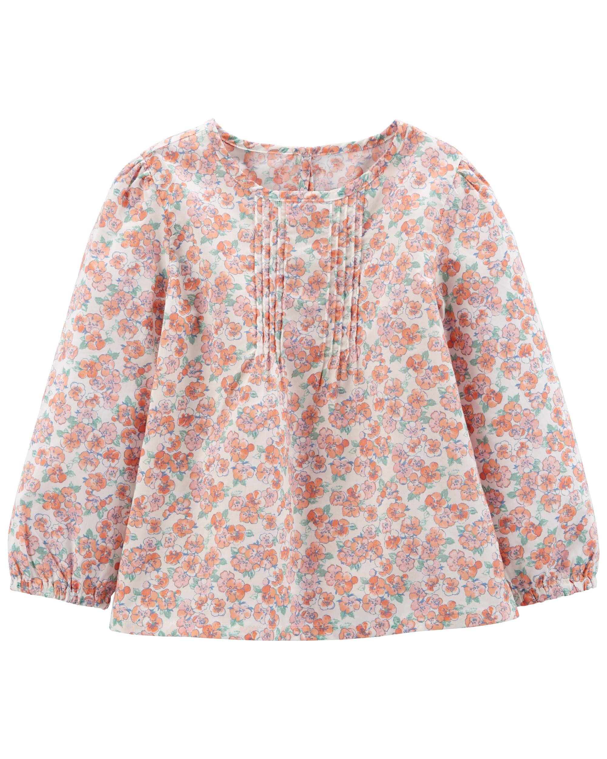 OshKosh B'Gosh Girls' Long Sleeve Fashion Top