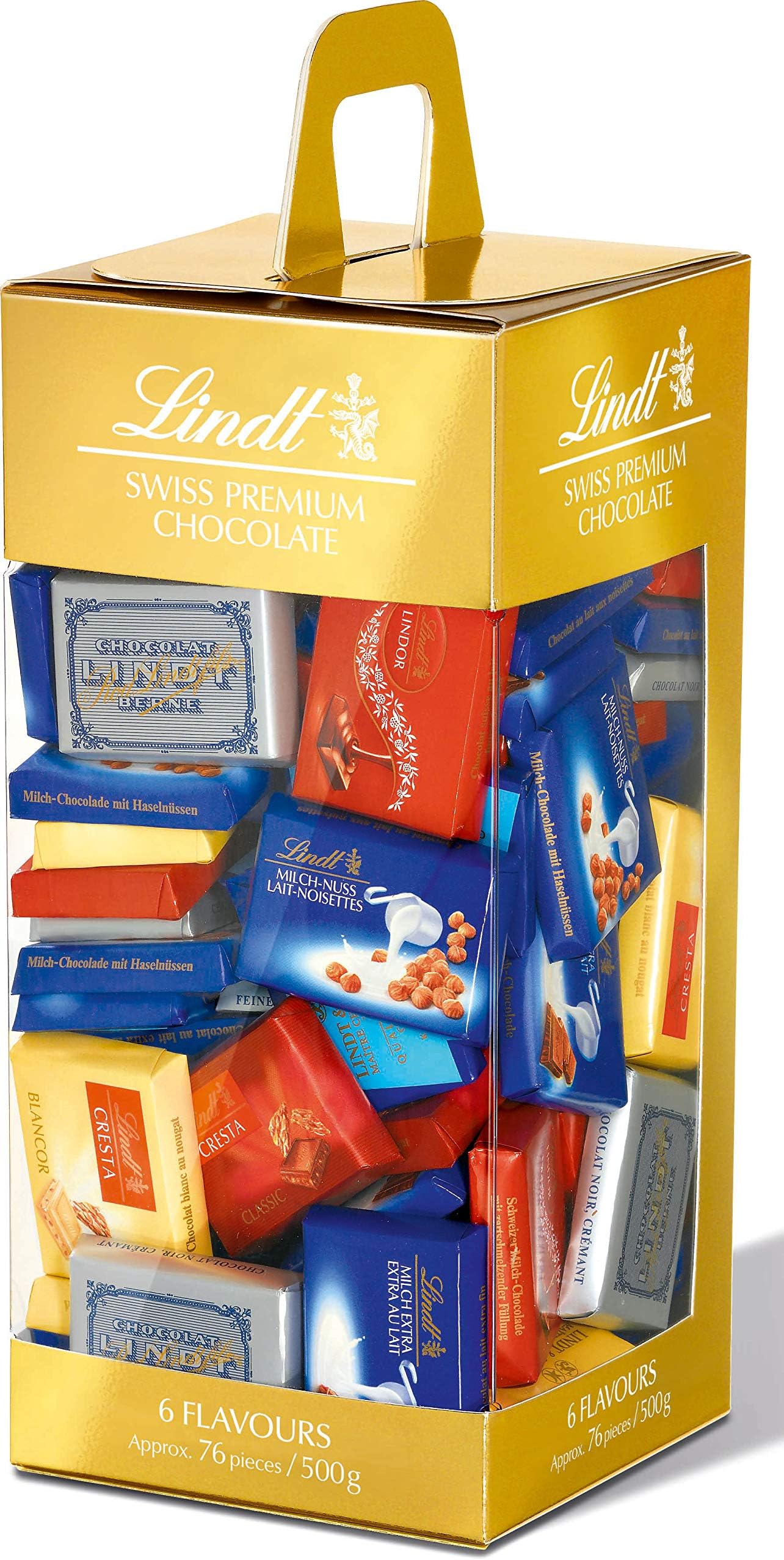 Swiss Premium Chocolate Napolitains Assorted Chocolates Box, 500 Grams