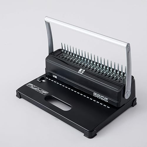 BNC U12 máquina obligatoria de 21 agujeros 450 páginas capacidad de encuadernación y capacidad de perforación de 12 páginas