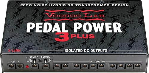 Miniatura 2 de Voodoo Lab PedalPower 3 PLUS - Fuente de alimentación aislada de 12 salidas (PP3P) y cable de alimentación de pedal, paquete de 8 unidades (PPPK-8)