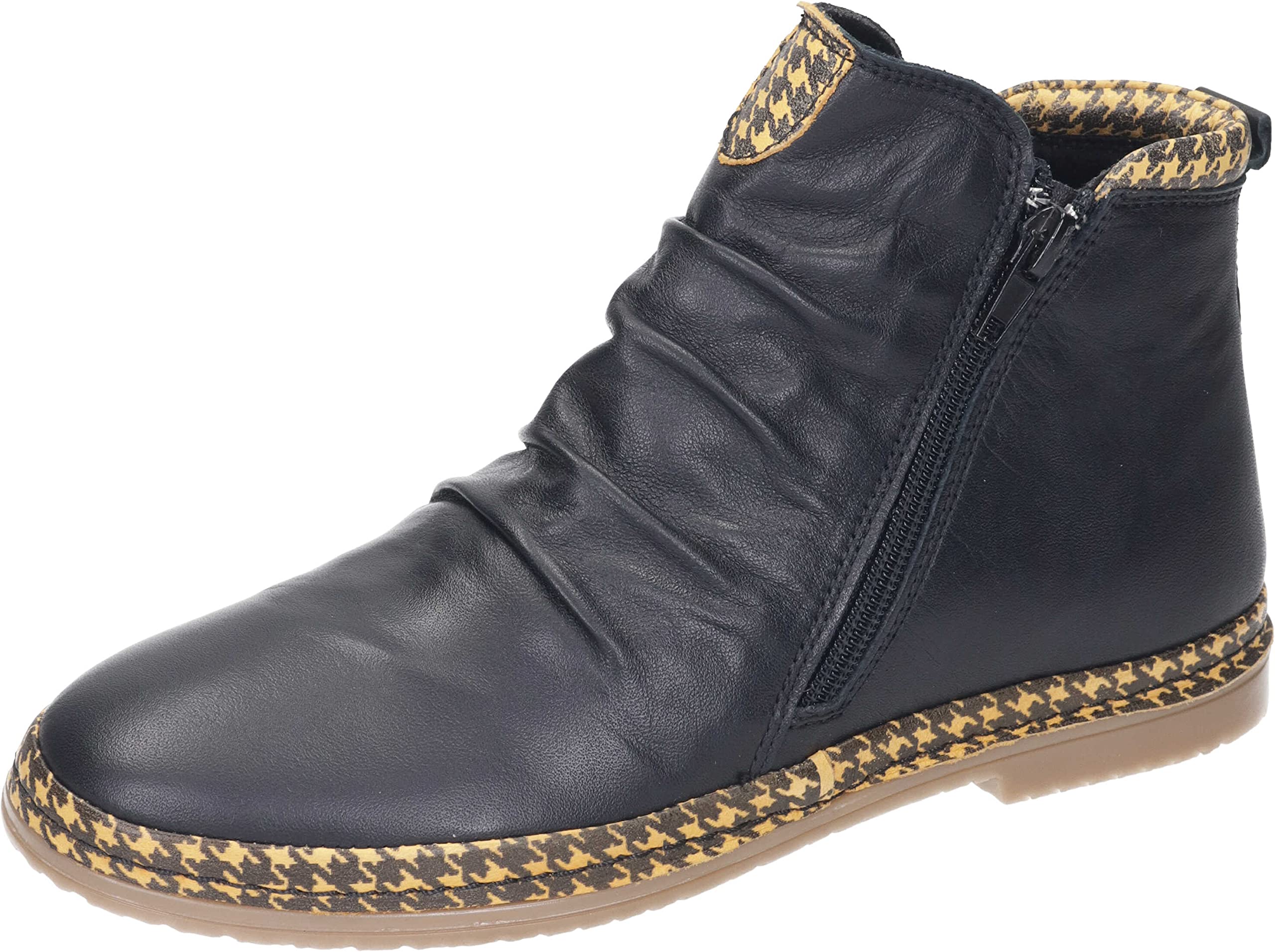 Manitu Women's 990029-01 Ankle Boot, Black, 6 UK