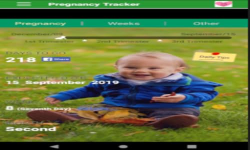 Pregnancy Tracker week by week-due date calculator