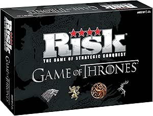 USAOPOLY Risk Themed Game of Thrones Strategy Board Game |for Game of Thrones Fans | Official Merchandise | Based on The TV Show on HBO